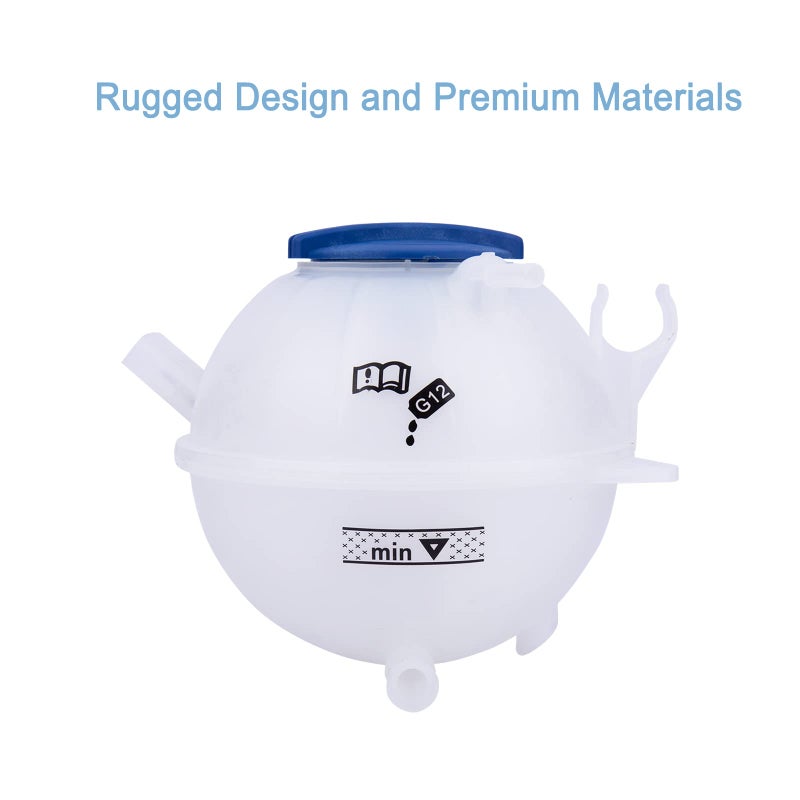 YOUYIEN Radiator Coolant Overflow Reservoir(With cover).Fit for Audi A3 VW Jetta Golf Passat Beetle.Expansion Recovery Tank. Replaces Part # 1K0121407A. - Image 4
